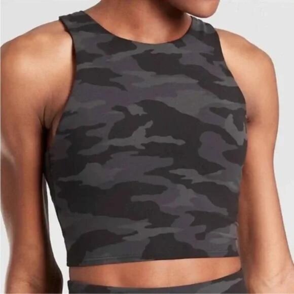Athleta Conscious Crop In Powervita Camo A-C Size XS - Picture 12 of 12